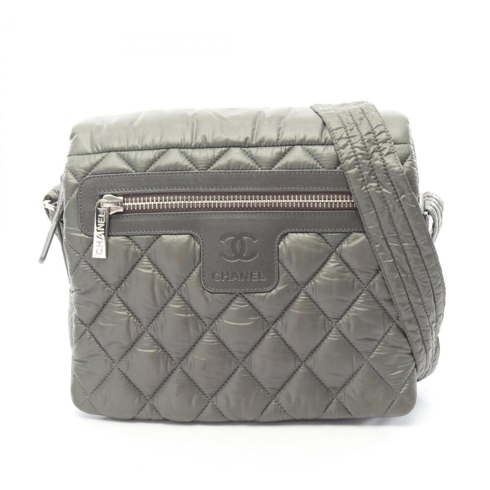 Chanel Coco Cocoon Small Messenger Shoulder Bag/Handbag, Nylon and Leather, W...